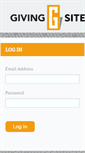 Mobile Screenshot of givingsites.com